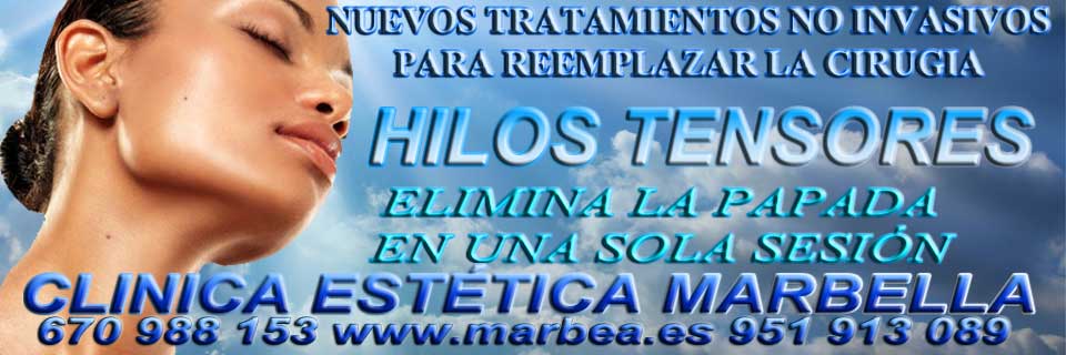 CLINICA ESTÉTICA MARBELLA HILOS TENSORES TRATAMIENTO para REDUCIR | ELIMINAR LA PAPADA | LIFTING SIN CIRUGIA